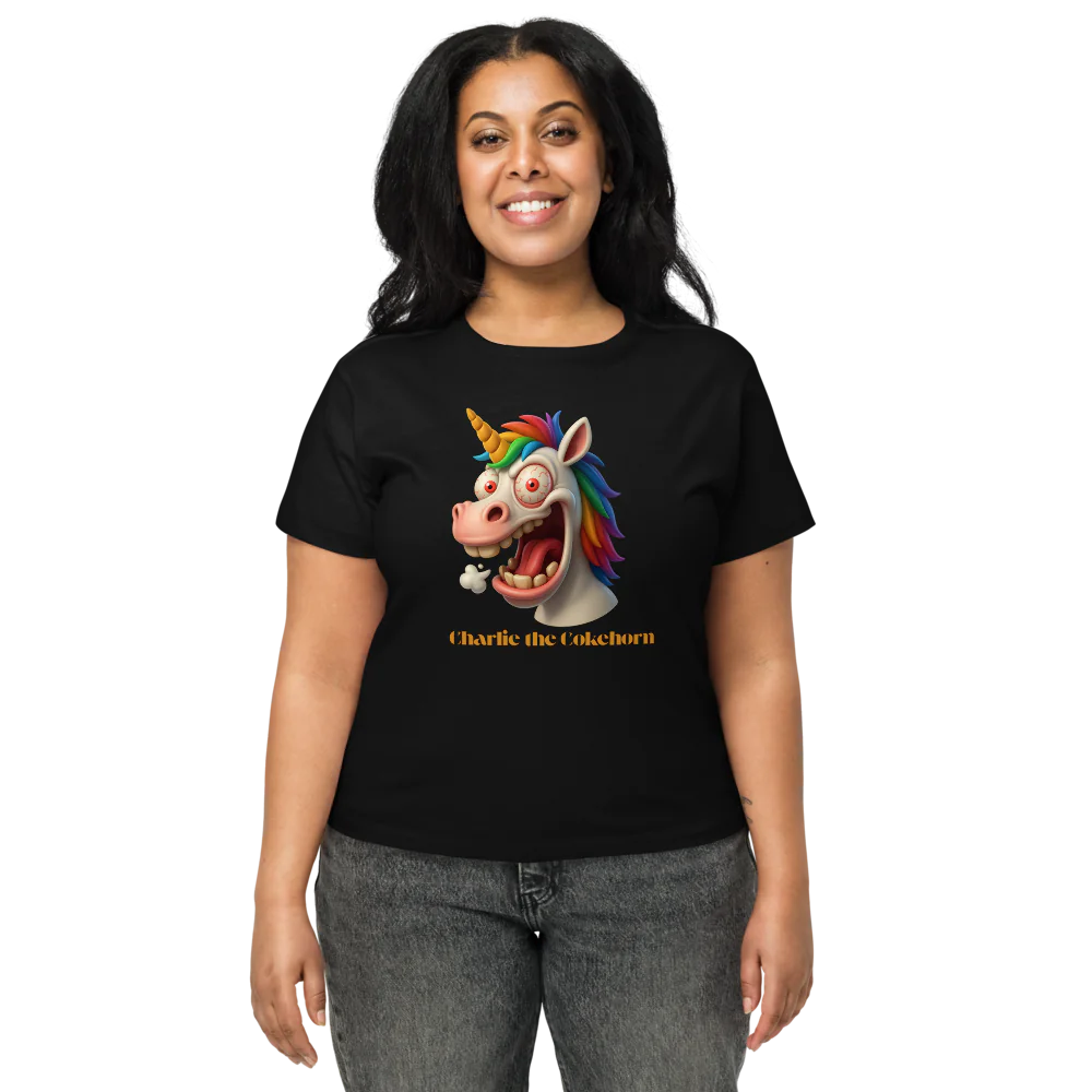 Charlie the Cokehorn - Sames Slim Fit T-shirt