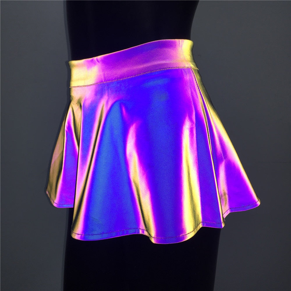 Holographic Sexy Club Dress