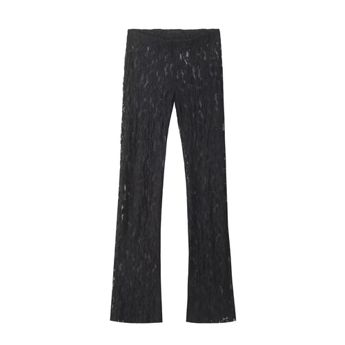 Slim Fit Top + High Waist Broek Tweedelige Jumpsuit Look