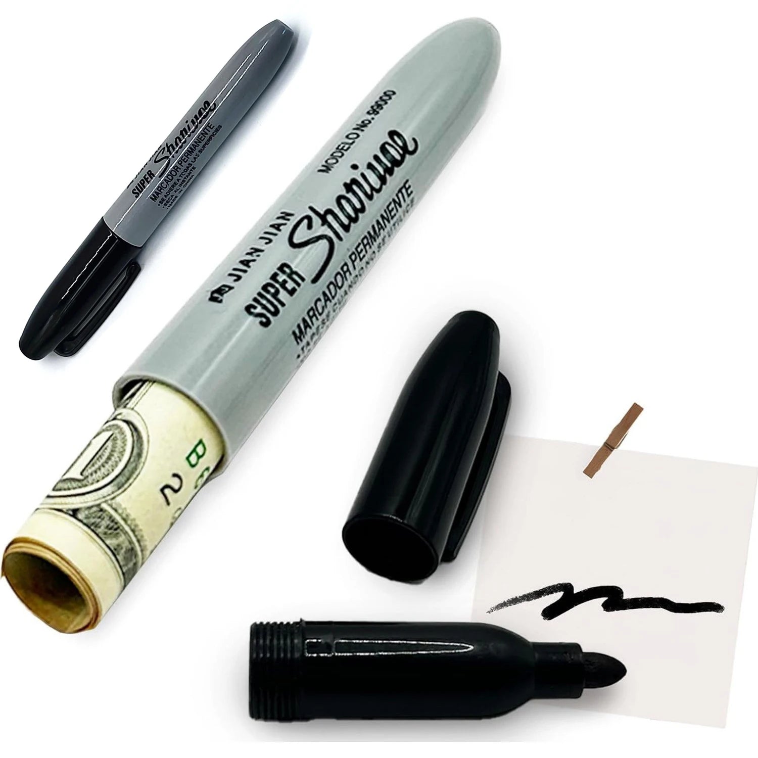 Geheime Opbergmarker – Stash Pen voor Geld, Sieraden of... Andere Dingen 😉