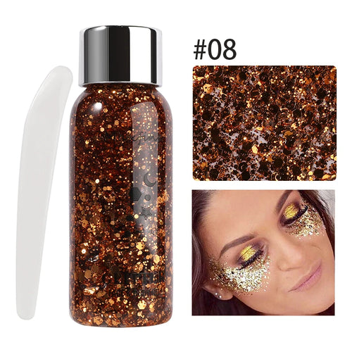 Glitter Gel – Voor Oog, Nagels, Haar, Lichaam & Gezicht