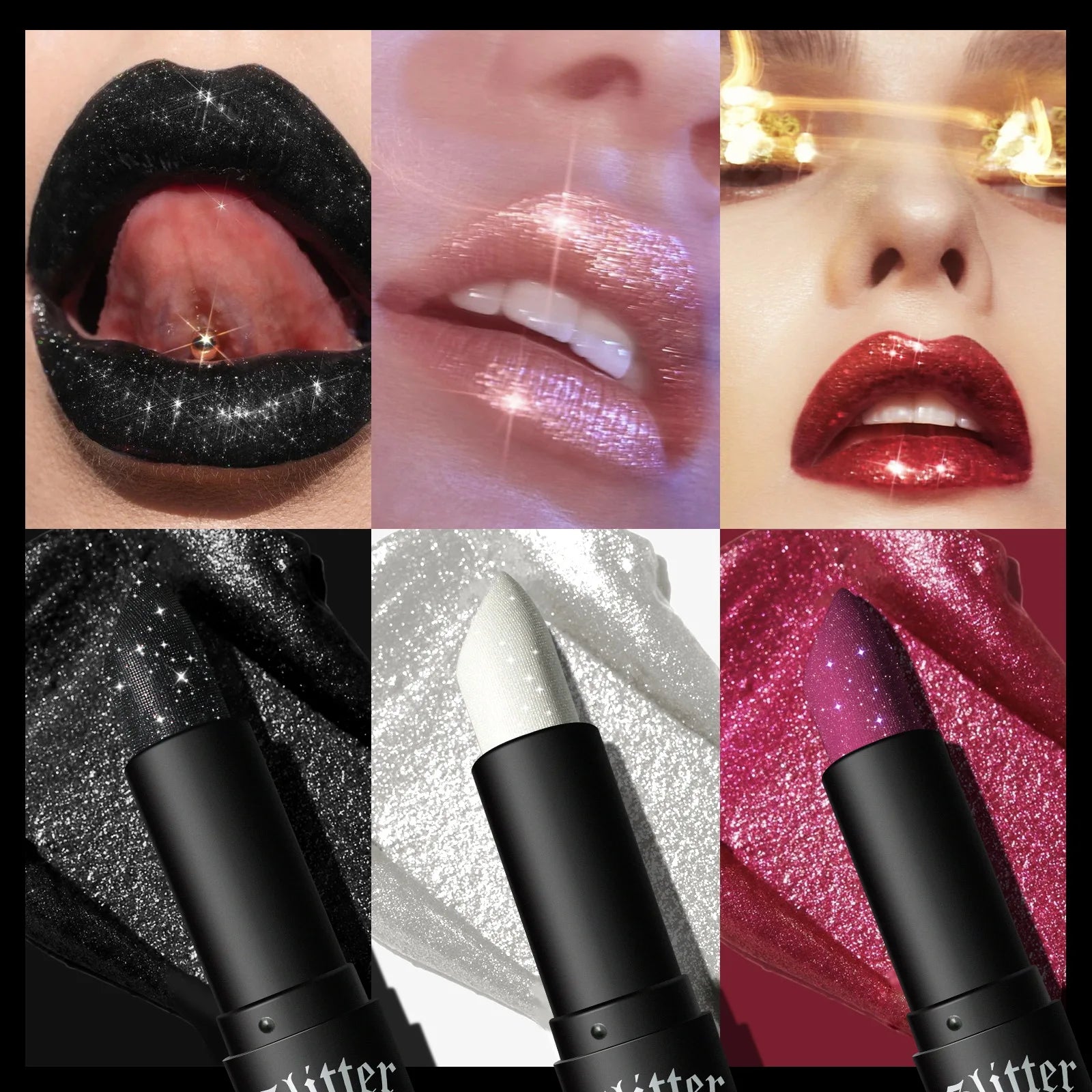Waterproof lippenstift Long Lasting & Diamond Shine