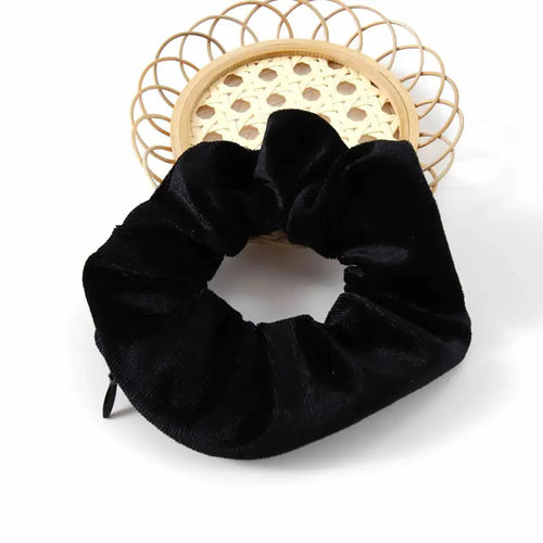 Geheime Haar Scrunchie met Rits