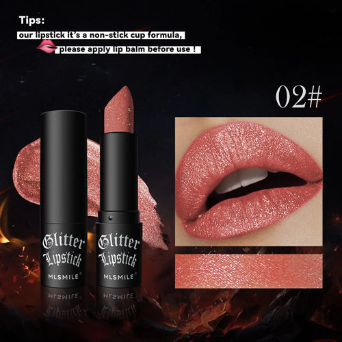 Waterproof lippenstift Long Lasting & Diamond Shine