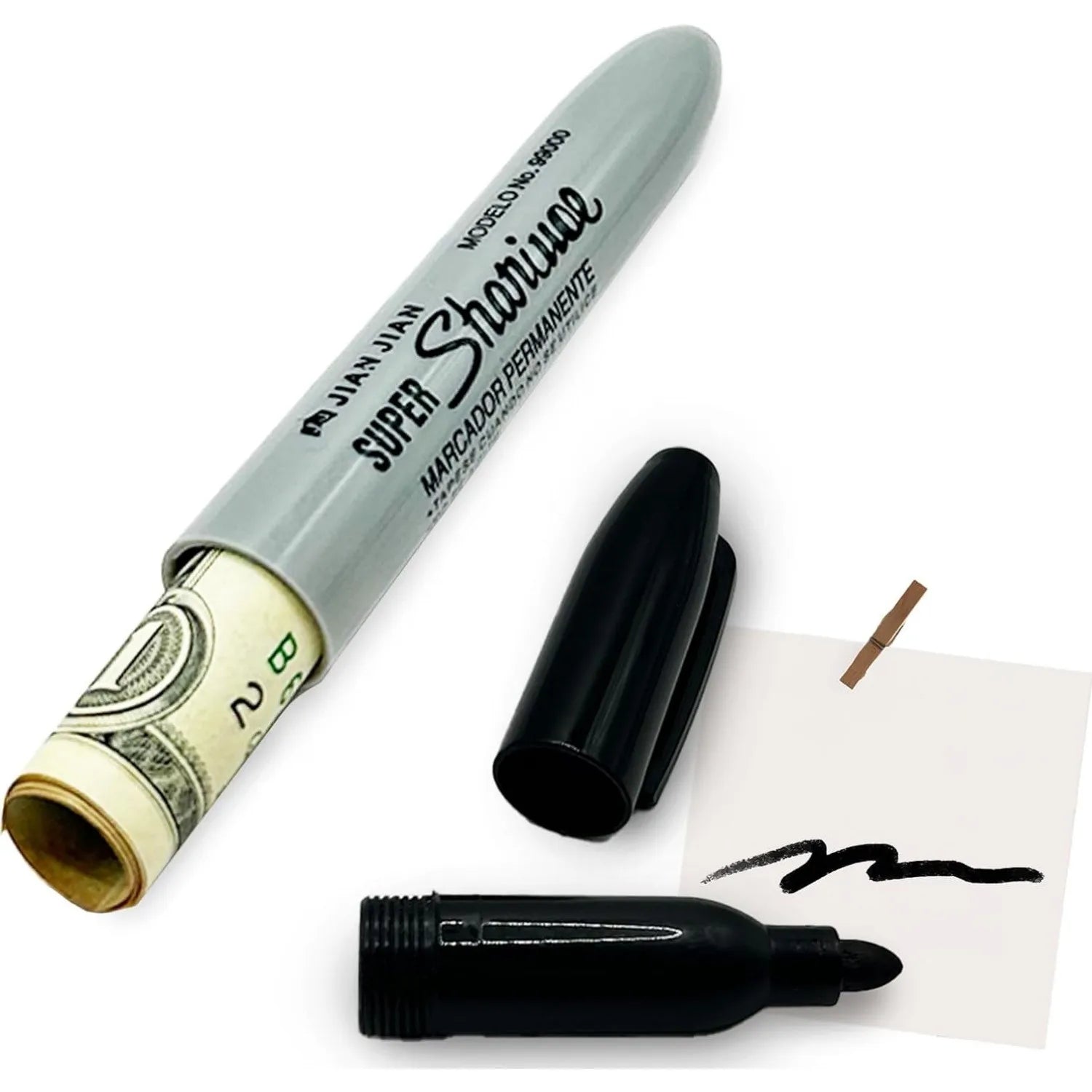 Geheime Opbergmarker – Stash Pen voor Geld, Sieraden of... Andere Dingen 😉