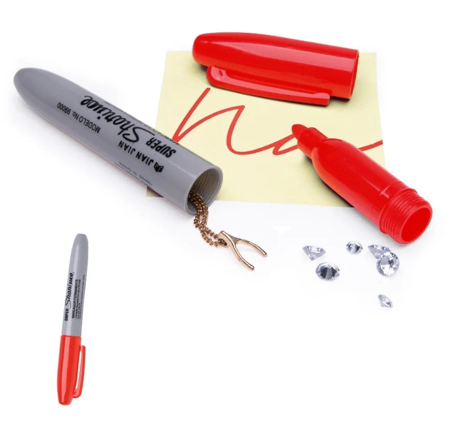 Geheime Opbergmarker – Stash Pen voor Geld, Sieraden of... Andere Dingen 😉