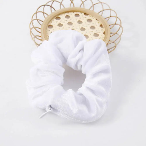 Geheime Haar Scrunchie met Rits