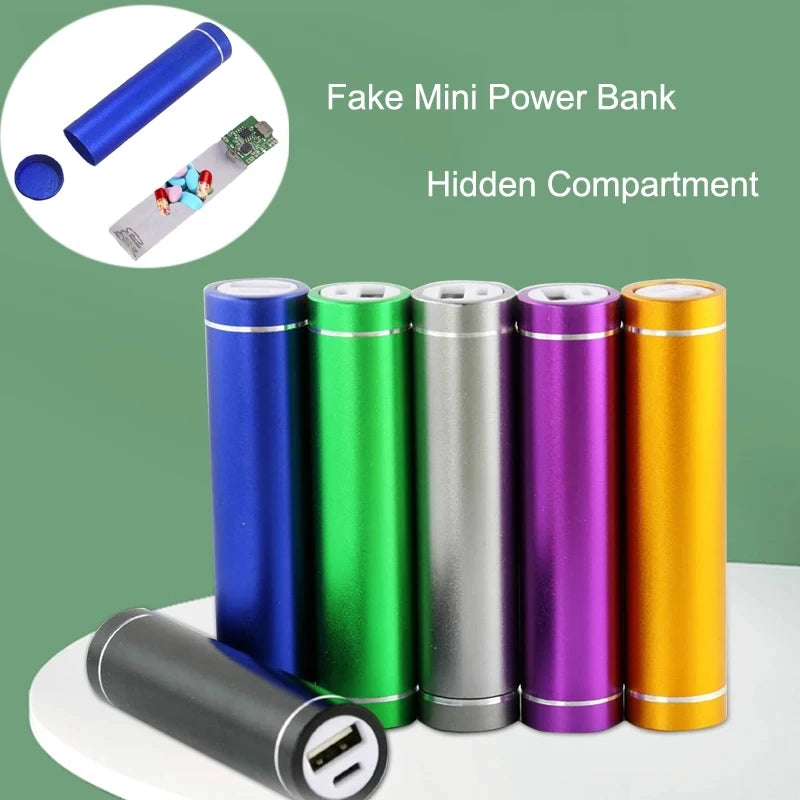 Fake Powerbank met Verborgen Opbergvak