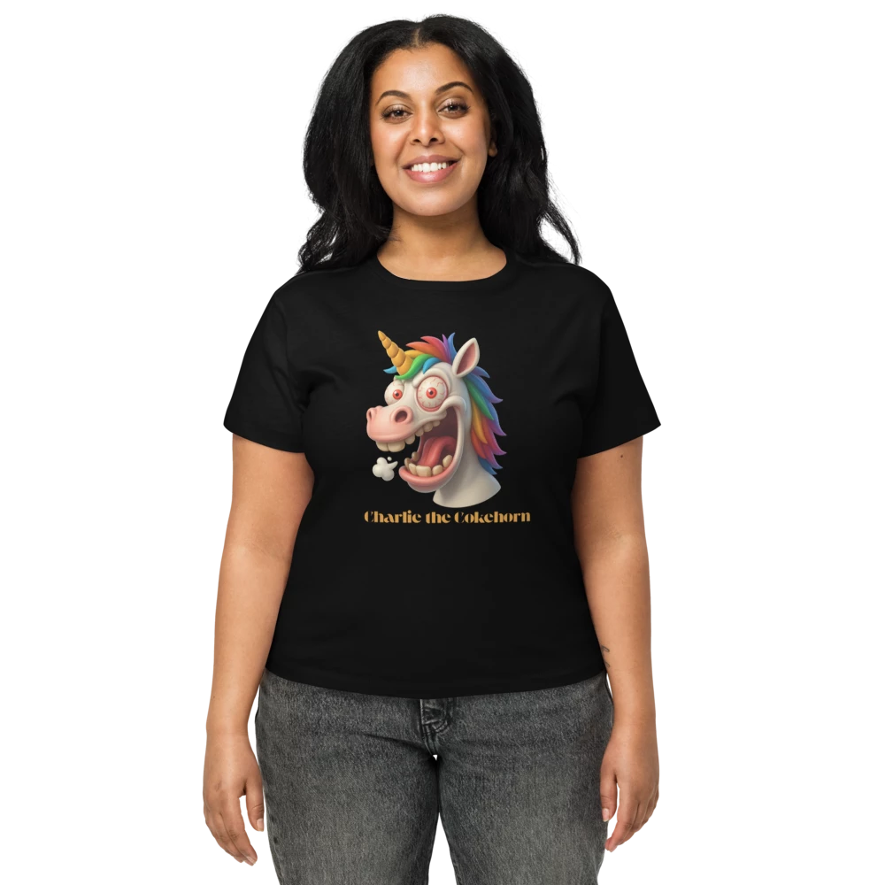 Charlie the Cokehorn - Sames Slim Fit T-shirt