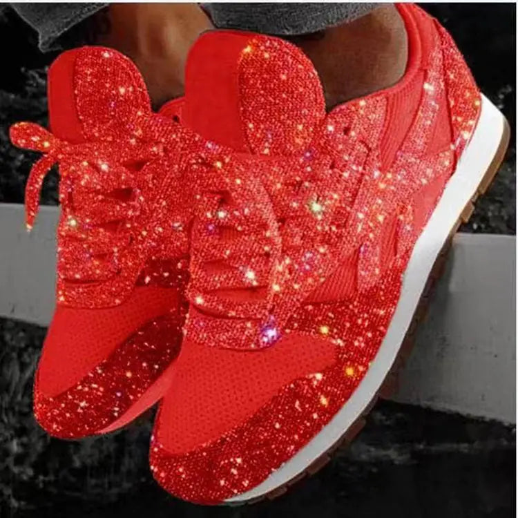 Comfortabele Glitterschoenen