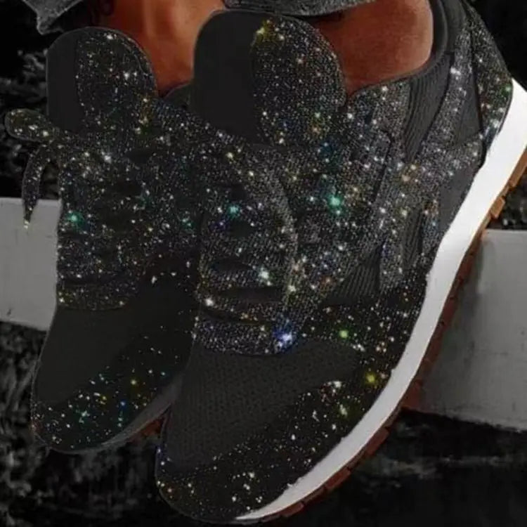 Comfortabele Glitterschoenen