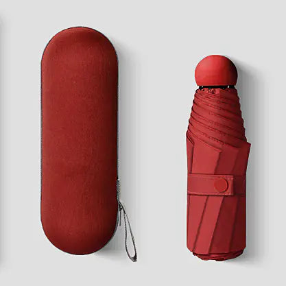 Capsule Paraplu – UV-Blocking Mini Paraplu in 10 Kleuren |  Zon & Regen Bescherming