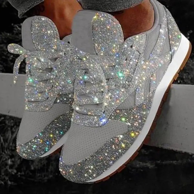 Comfortabele Glitterschoenen