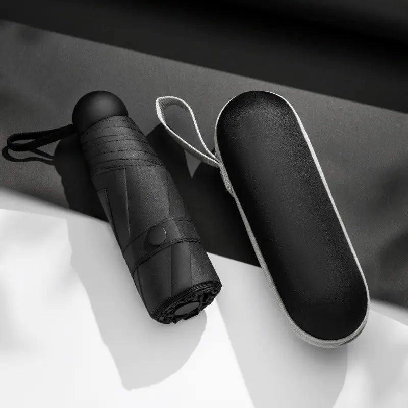 Capsule Paraplu – UV-Blocking Mini Paraplu in 10 Kleuren |  Zon & Regen Bescherming