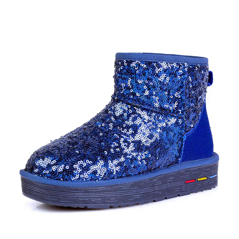 Dames Enkelboots met Glitters