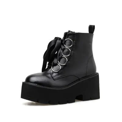 Zwarte Enkel Boots Dames