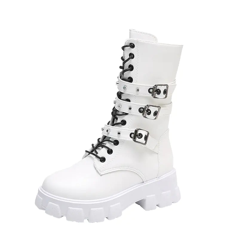 Punk Mid Boots voor Vrouwen