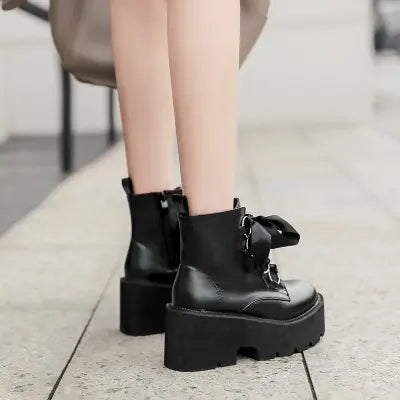 Zwarte Enkel Boots Dames