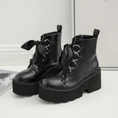 Zwarte Enkel Boots Dames
