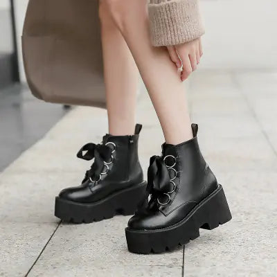 Zwarte Enkel Boots Dames